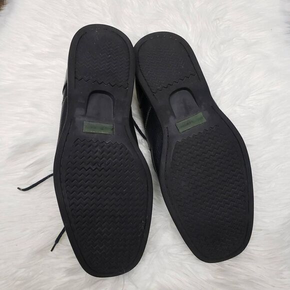 Johnston & Murphy Shuler Bicycle Toe Oxfords Leather 20-7222 Black Lace up 13 M - Picture 10 of 12